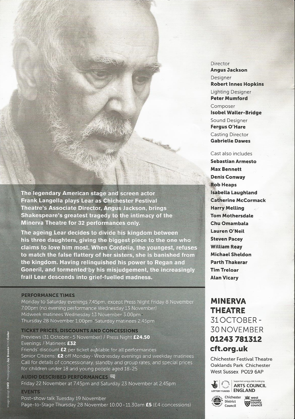 King Lear Flyer